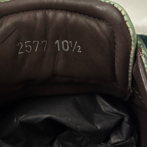 G.Brown Green Retro Leather Minimalist Sneaker - Picture 13 of 13